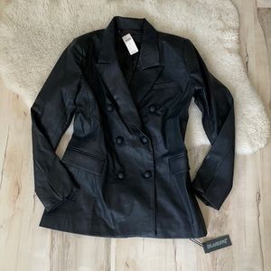 Blank NYC Leather Jacket NWT